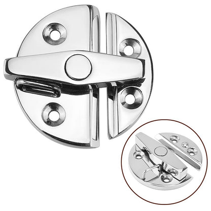 ya 5 8.7 Boat Door Catch Latch 180 Marine Cabinet Lock 316 Stainless Steel Round