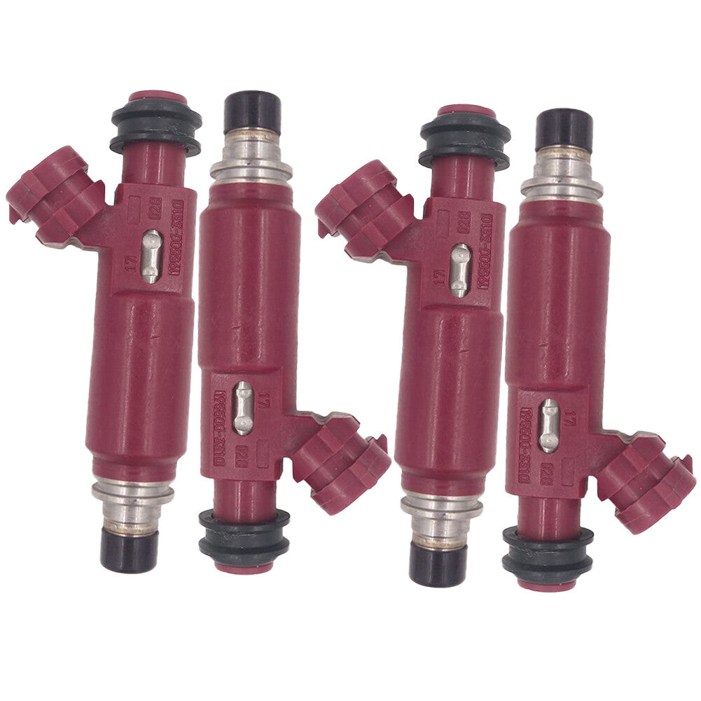 ya 1 8.5.4 195500-3310 Set of 4 Fuel Injectors For 1999-2000 for Mazda Miata 1.8L-L4
