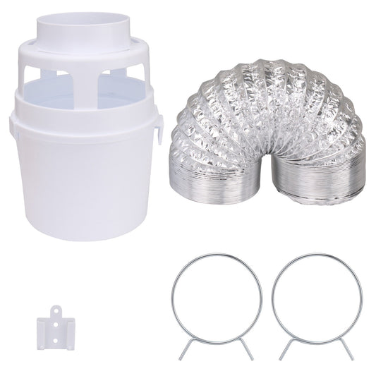 ya 26 Indoor Electric Dryer Vent Hose Lint Trap Kit 211L