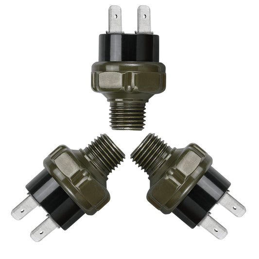 ya 8 5.27 Xrmxf 3pcs 170-200PSI Air Pressure Switch Tank Mount 1/4 for Train/Air Horn