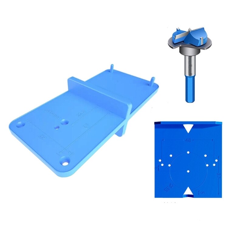 ya 25 Adjustable Depth Door Hinge Drilling Jigs for DIYer Enthusiasts and Professio l