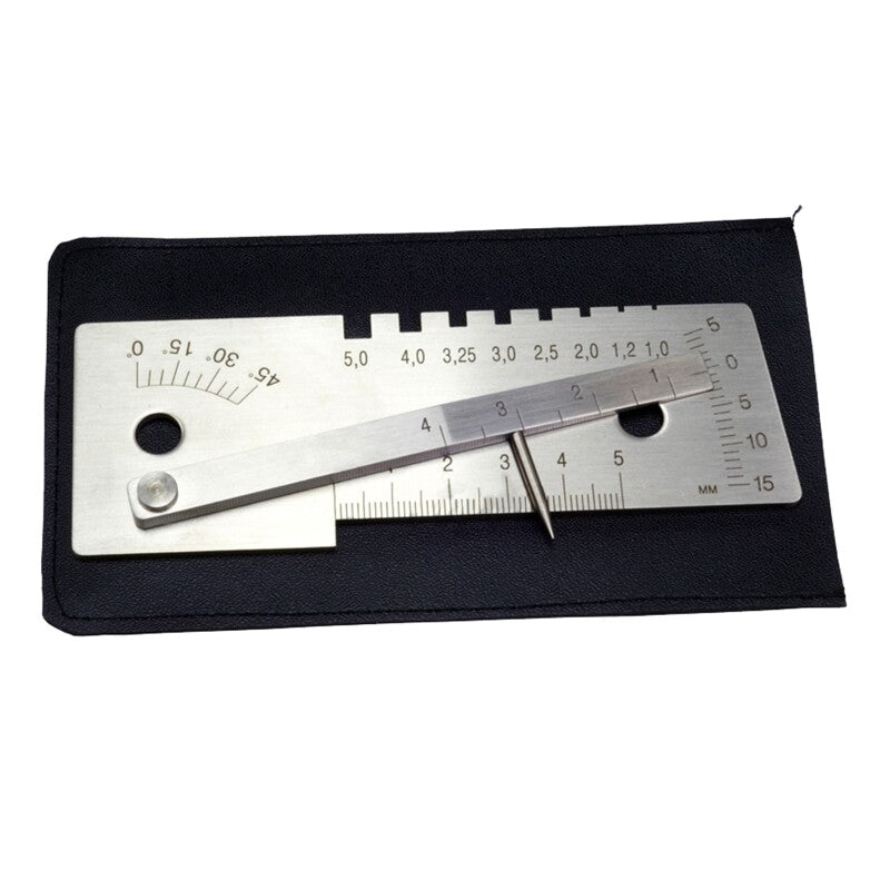 ya 14 Upgraded Stainless Steel 45 De Measuring Tools for Welding Gauge Weld Seam