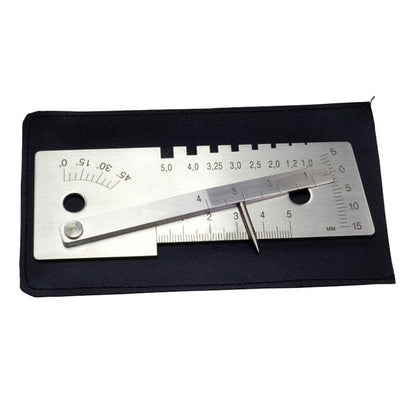 ya 14 Upgraded Stainless Steel 45 De Measuring Tools for Welding Gauge Weld Seam
