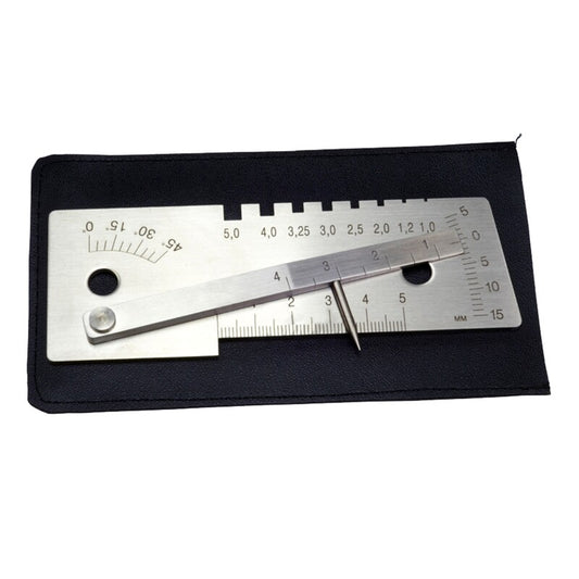 ya 14 Upgraded Stainless Steel 45 De Measuring Tools for Welding Gauge Weld Seam