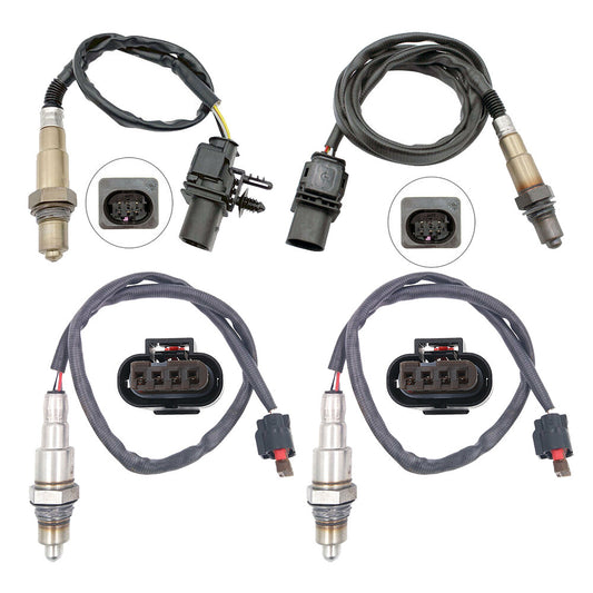 ya 1 8.5.1 4pcs Oxygen Sensor For 2015-2016 for V6 3.5L only fit for Turbo Upper+Lower