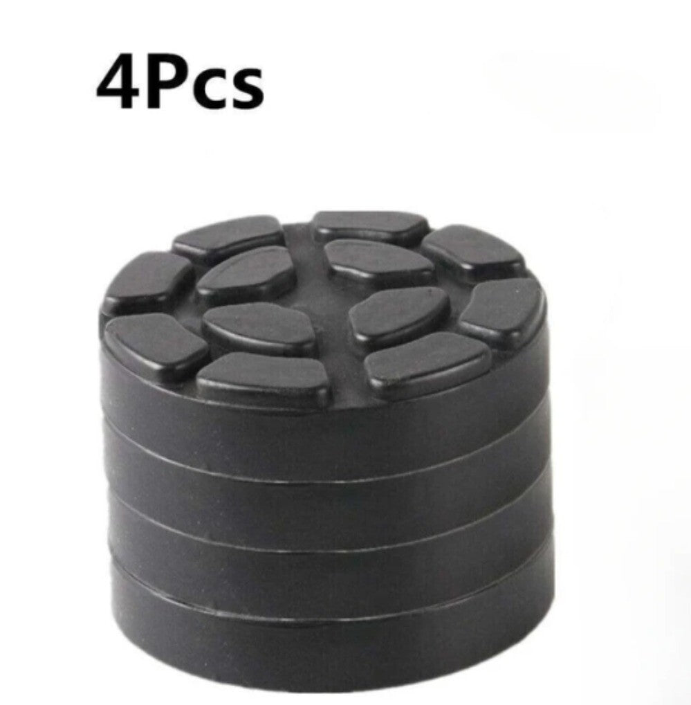 ya 5 8.7 4PCS Heavy Duty Round Rubber Arm Pad Lift Pad Car Truck Hoist Lift Accessories