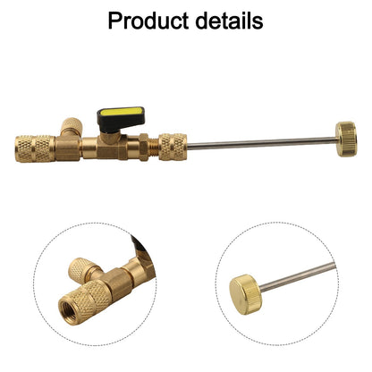 ya 14 R410A R22 AC Valve Core Puller RemoverInstallation Tool Efficient HVAC Service