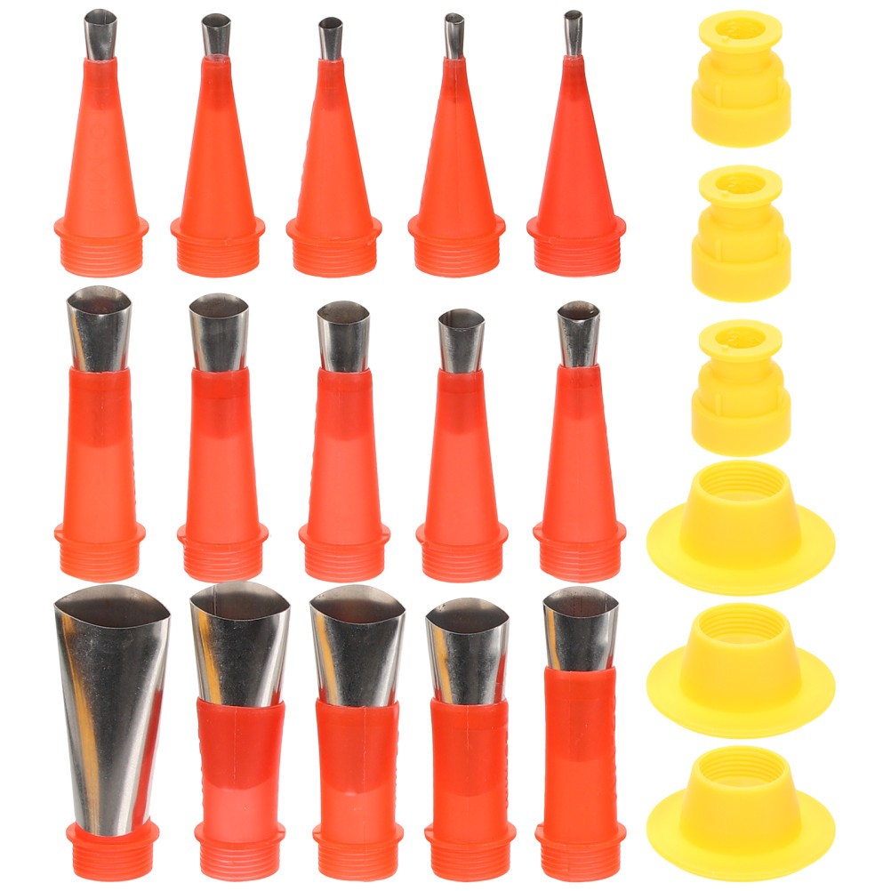 ya 14 Stainless Steel Silicone Nozzle Tool Set Caulk Tip Caulking Sealant