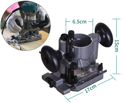 ya 14 Handheld Movable Plunge Planer Base, Home Router for Woodworking Kits