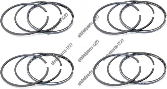 ya 9 6.5.3 Piston ring 4 units 1 set for Yanmar engine 4TNV98T Komatsu engine S4D98E 