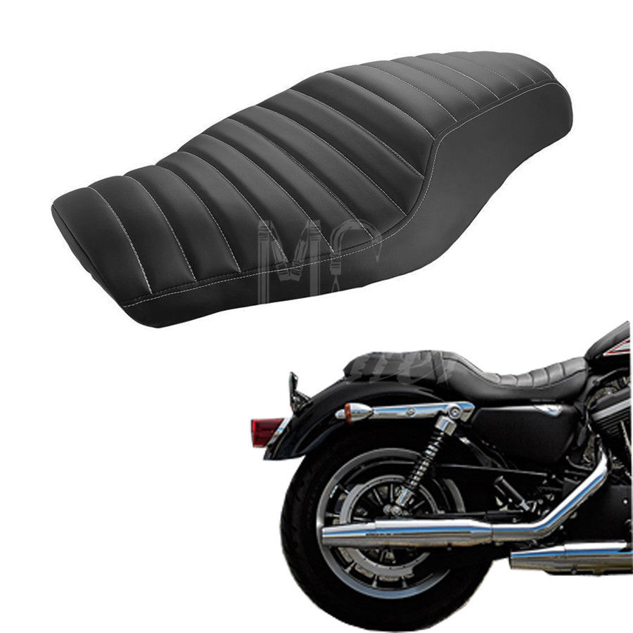 ya 2 6.27 One Piece Driver & Rear Passenger for Seat Two up For Sportster XL883N XL1200