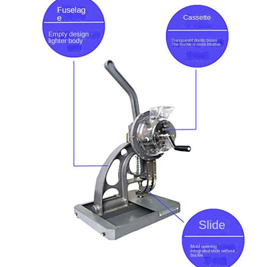 ya 14 Punching Machine Manganese Steel Buttonhole Ink Fabric Punching Machine 10mm