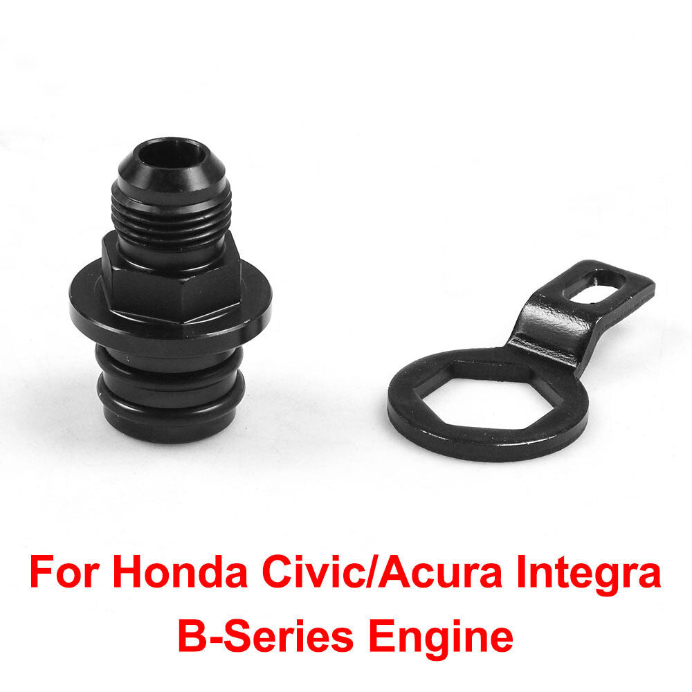 ya 1 8.5.4 10AN Rear Cylinder Breather Accessory Adapter for Honda for Civic / for Acura Integra B 