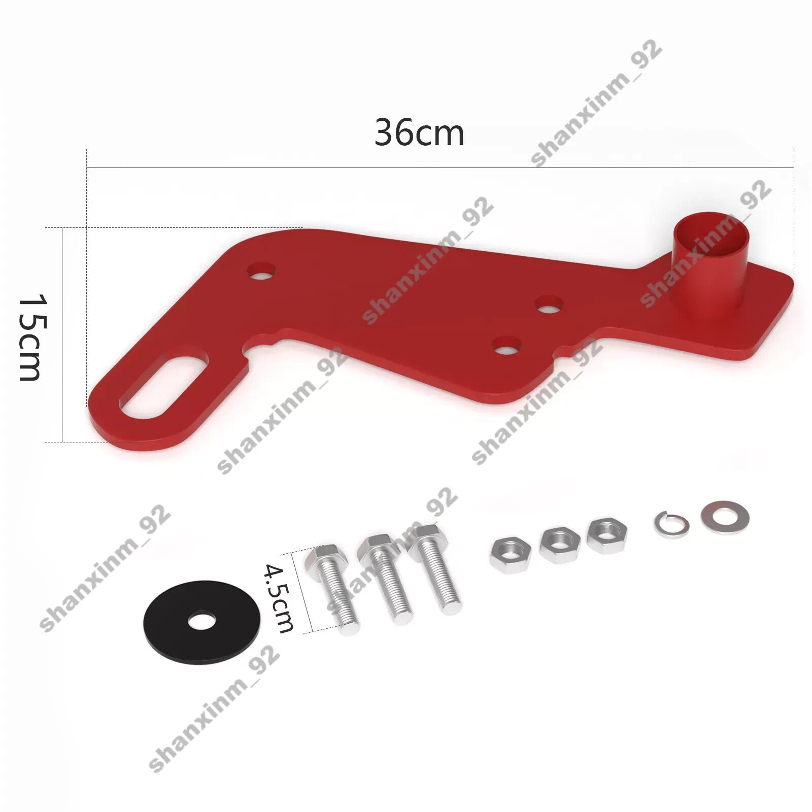 ya 2 6.26.2 Left Front Towing Hitch Trailer Hitch for Suzuki for Jimny JB64W JB74 2019-2023