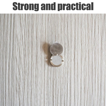 ya 14 1 Set Door Knob Cover Stainless Steel Deadbolt Cover Plate Round Knob Lock Hole