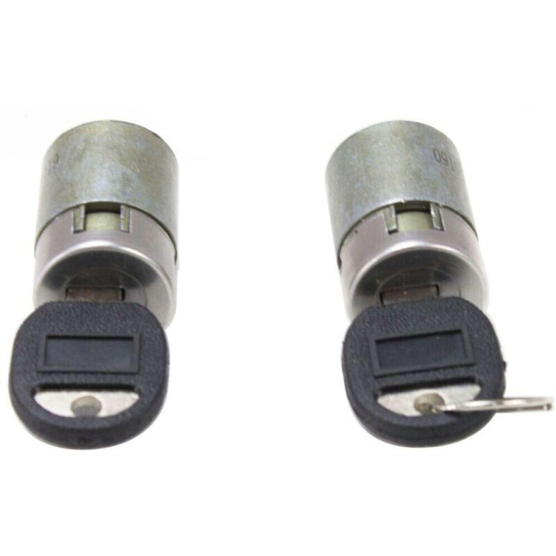 ya 5 8.7 Door lock cylinder with 2 black keys suitable for Chevrolet for GMC 2-piece set 9591963
