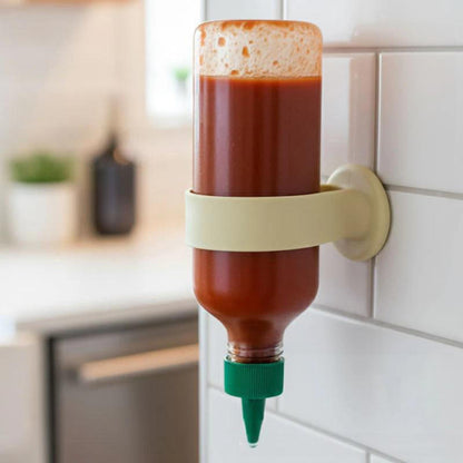 ya 25 Silicone Bottle Holder Unique Sauce Bottle Stand for Sauce Honey Camping