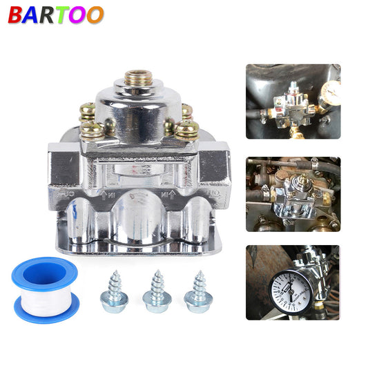 ya 2 7.14 Low Fuel Pressure Regulator for Holley Quick Fuel Carburetor Carb 1-4 PSI 12-804