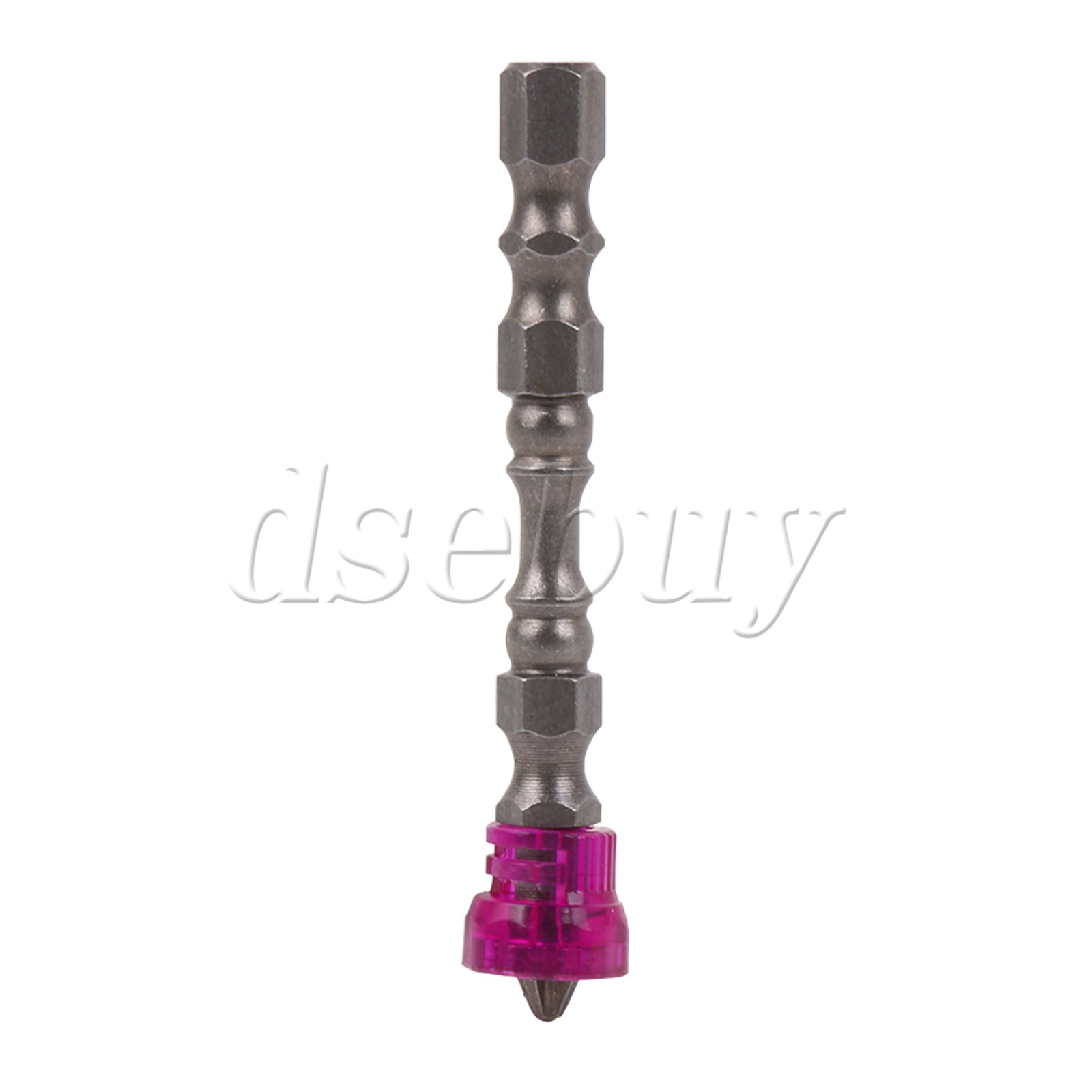 ya 26 30pcs Magnetic Collar Design Chrome Steel Screwdriver Bits 1/4 Hex Shank