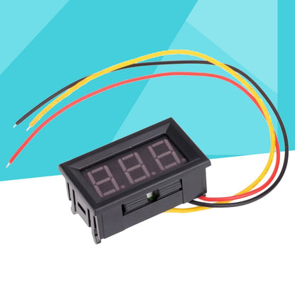 ya 5 8.7 0-99.9V Three Wire DC Voltmeter Head LCD Digital Display Three Wire Voltmeter