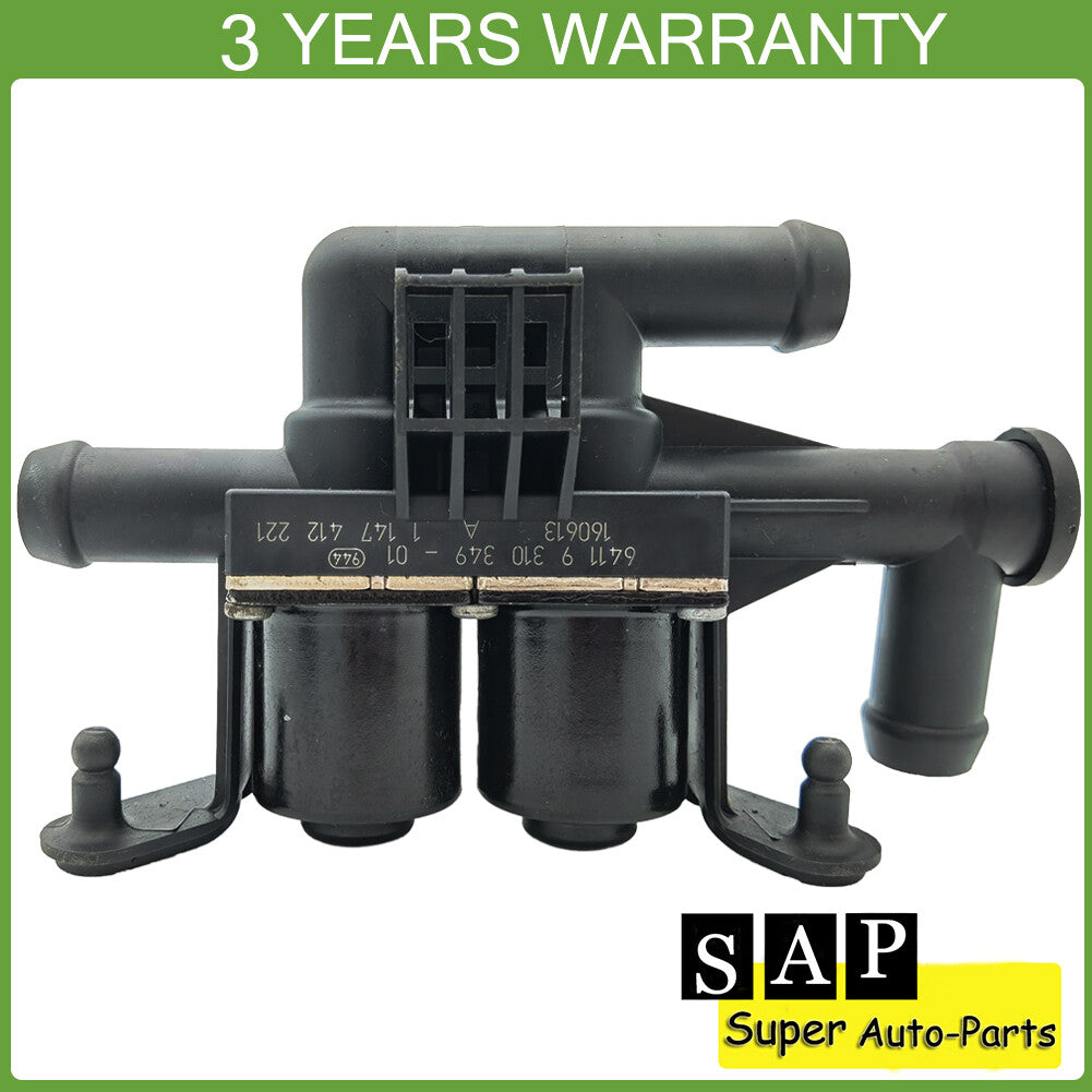ya 3 6.25 Coolant Heater Control Valve for BMW 520d 523i 528i 650i 64119310349 A1147412221