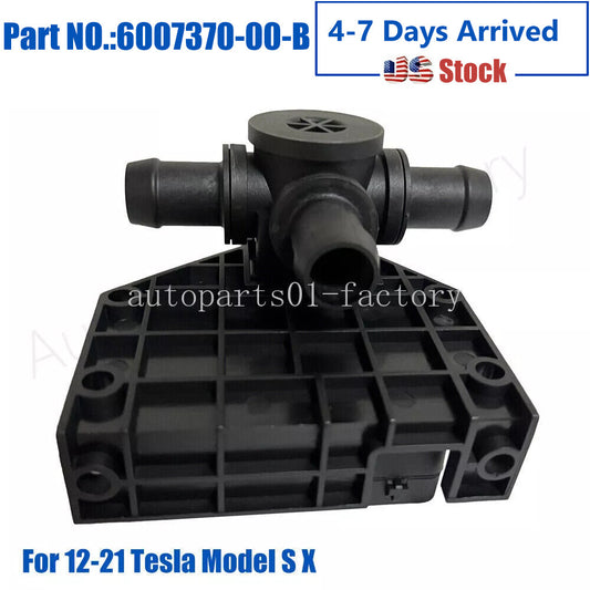 ya 9 6.4 New Coolant 4-Way Valve Actuator for 2012-2021 for Tesla for Model S X 6007370-00-B