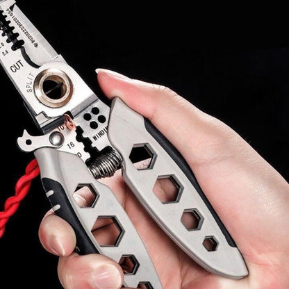 ya 25 MultiFunction Wire Stripper Insulation Removal Pliers for Electrical Mainte nce