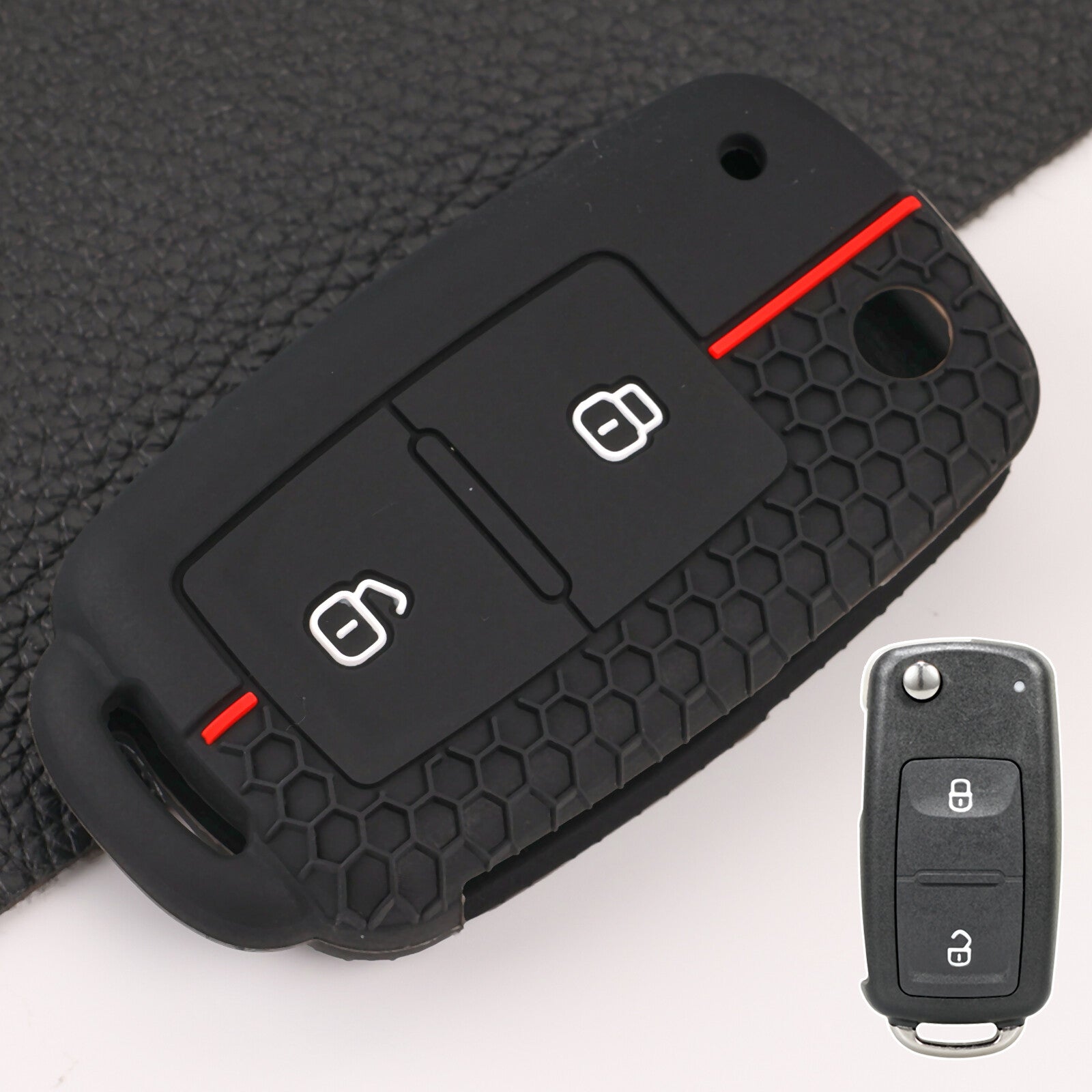 ya 5 8.7 Flip Key Fob 2Button for VW Transporter Polo for Golf Amarok Remote Key Case Cover