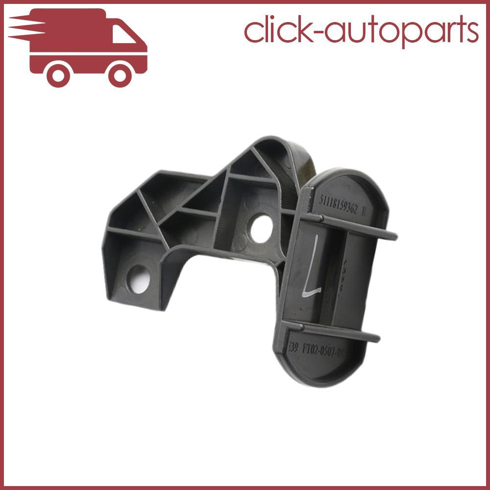 ya 27 6.18 Front Left Bumper Bracket Mount Black for BMW E39 520i 523i 528i 530i 540i