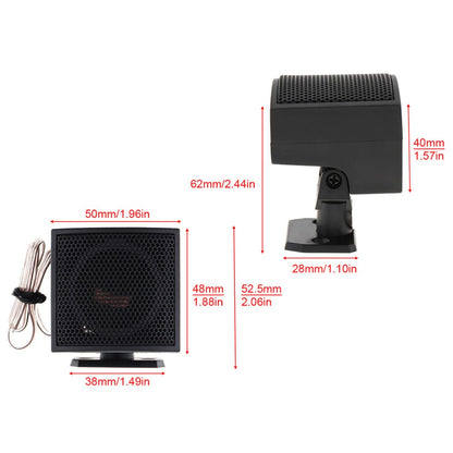 ya 5 8.7 2Pcs Car Loudspeaker small Car Stereo Speakers Indoor