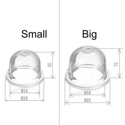 ya 14 5 Big Primer Bulbs for  For Carburetors Clear TPU Material