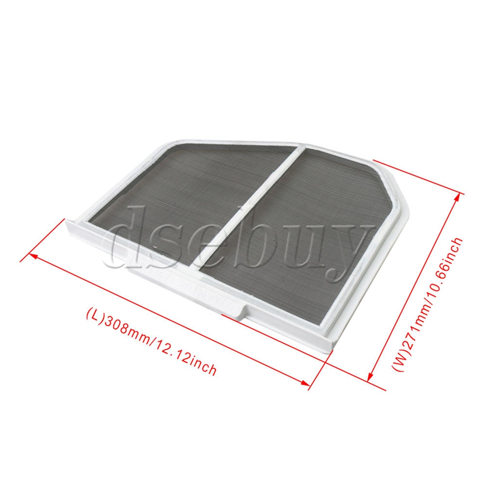 ya 26 2Pieces Lint Filters Assembly Replacement for MED9600SQ0 Dryer Parts