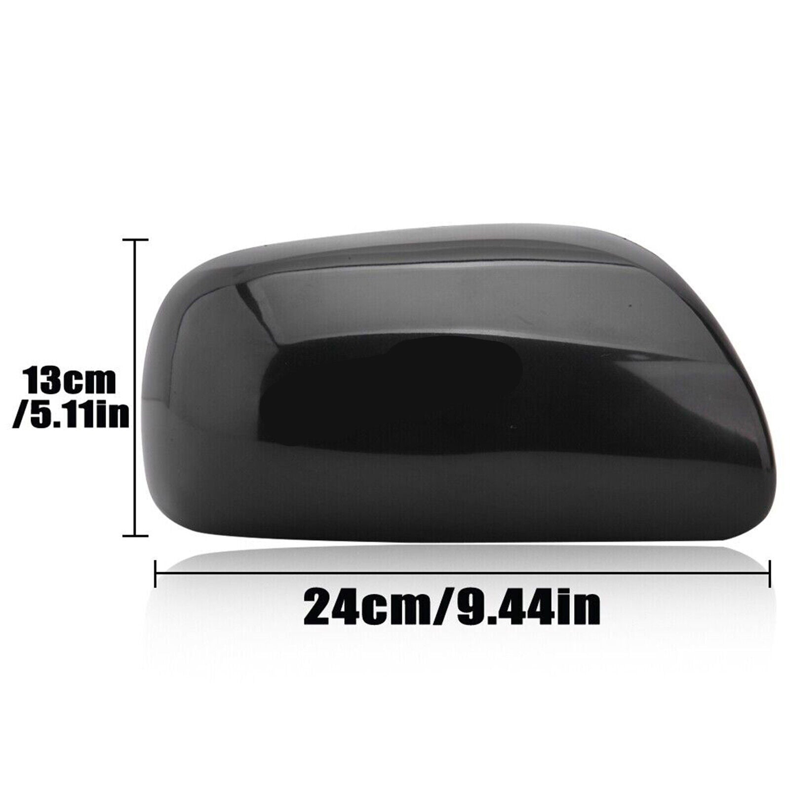 ya 1 8.5.2 Side mirror cover for 07-11 Yaris 04-09 Prius black driver left side 