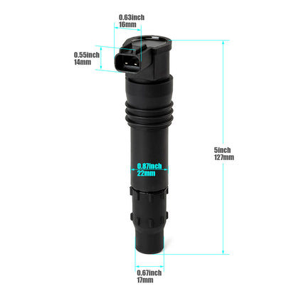 ya 5 8.7 4PCS IGNITION COIL for Suzuki GSX1300RZ Hayabusa GSXR 600 750 GSX 129700-4400