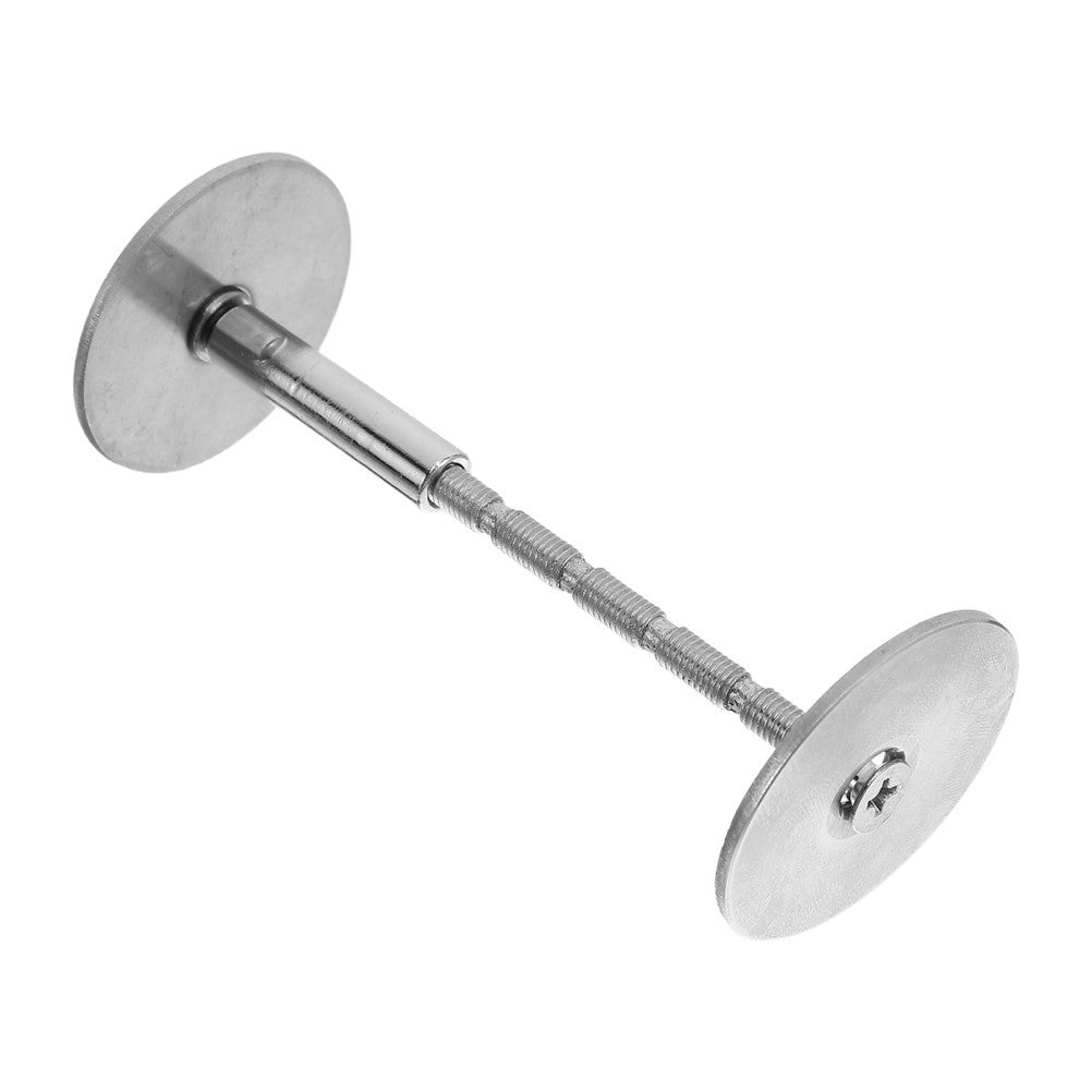 ya 14 1 Set Door Knob Cover Stainless Steel Deadbolt Cover Plate Round Knob Lock Hole