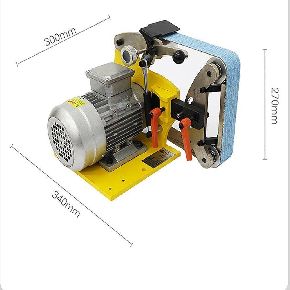 ya 17 915 Electric Belt Sander equency Woodworking Metal ening Grinding Machine