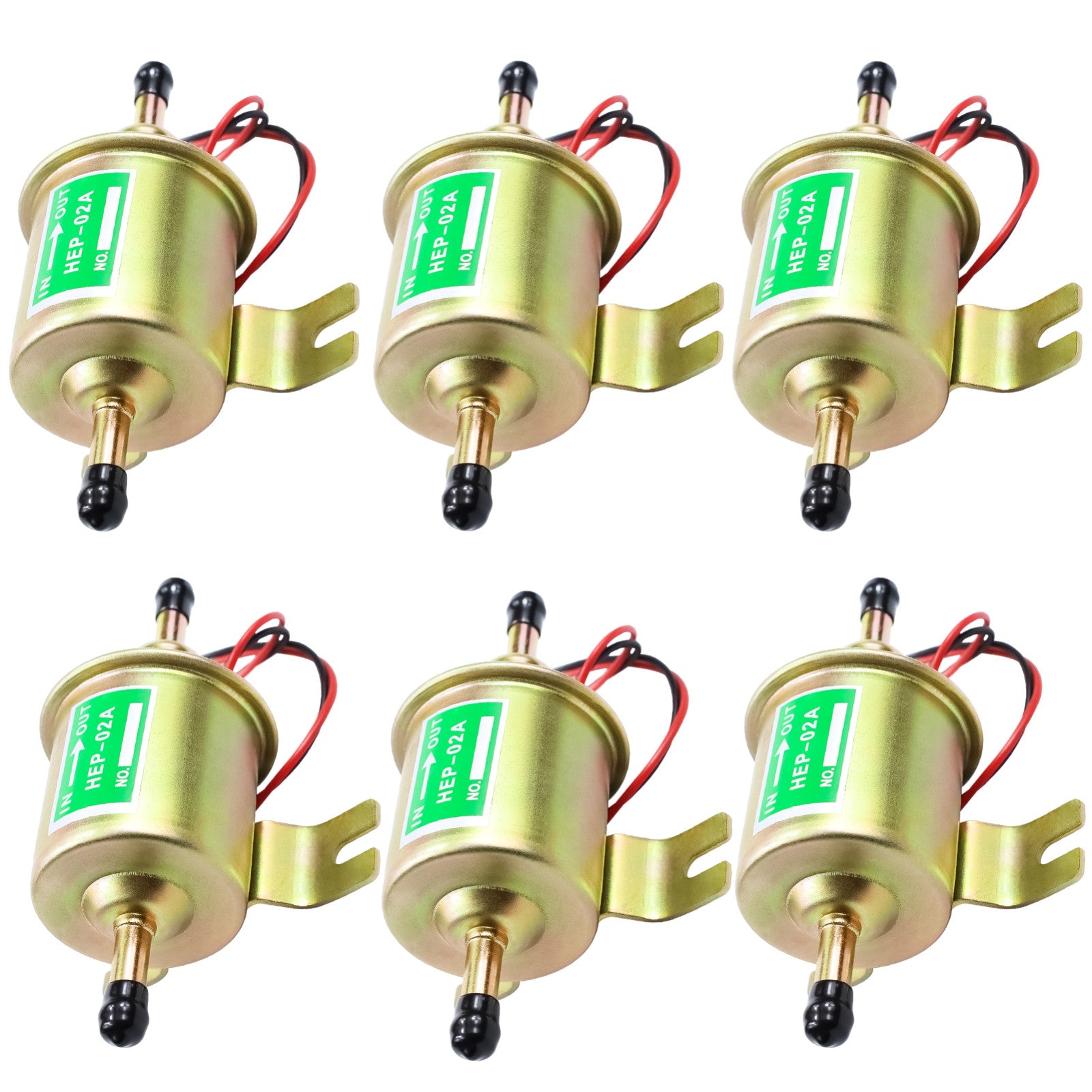ya 27 7.2 6x Electric Fuel Pump 12V for Lawn Mower Carburetor Gas Diesel Engine 2.5-4psi