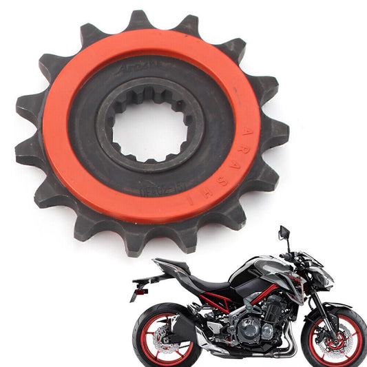 ya 2 6.26.2 Front 15T Motor Engine Chain Drive Sprocket Kit Fit for Kawasaki Z900 2017-2018