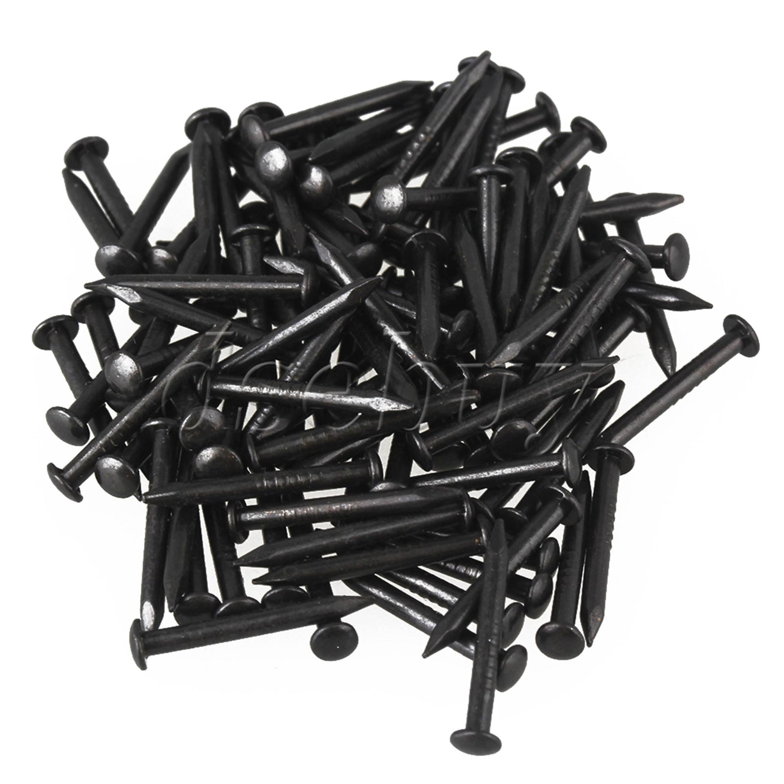 ya 26 50PCS Round Shape Pure Copper Rivets Screw Tacks ils Hardware 15x1.5mm