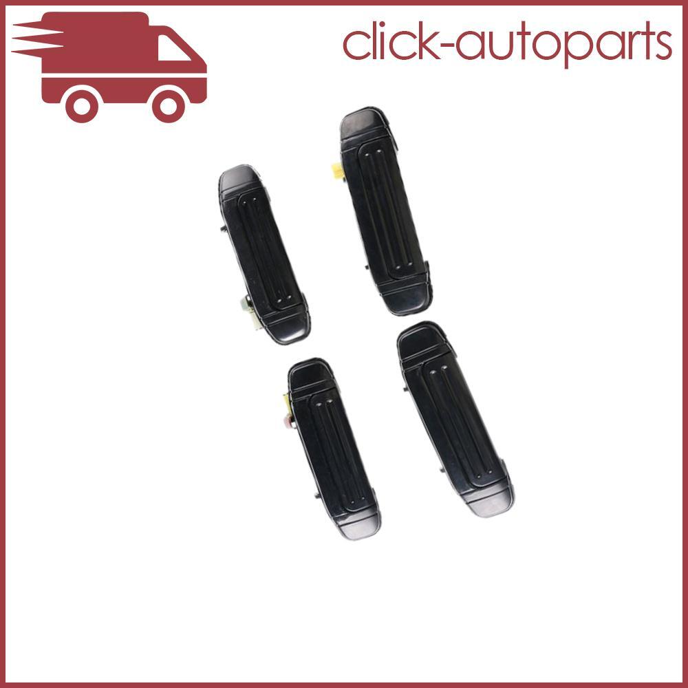 ya 13 5.27 1Set Front Rear Outer Door Handle Black for Montero for Pajero V46 V31 V32 V33 92-00