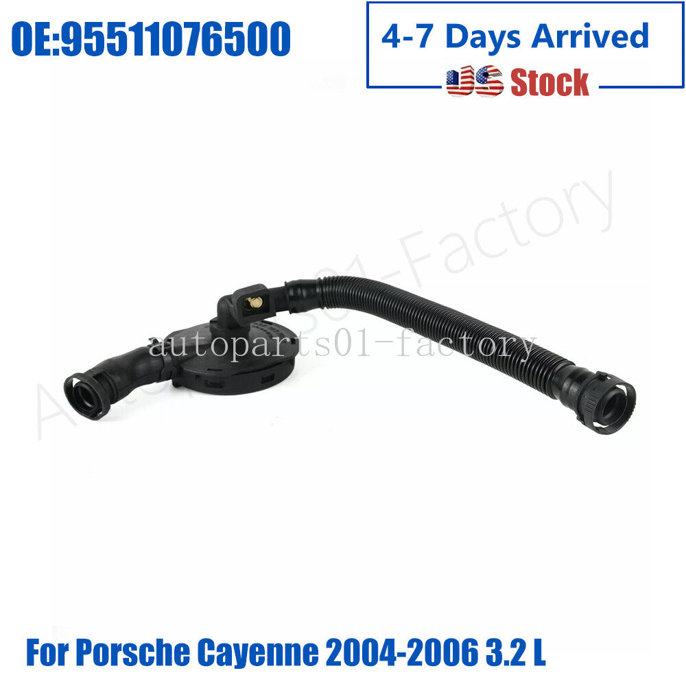 ya 4 6.22 1PCS Crankcase Vent Valve Pipe Kick Cover for Porsche for Cayenne 2004-2006 3.2 L