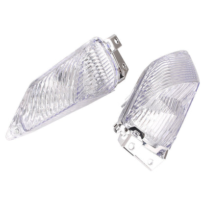 ya 5 8.7 Clear Rear Turn Signals Blinker Lens Cover 2pcs for Suzuki GSXR 1000 2009-2010