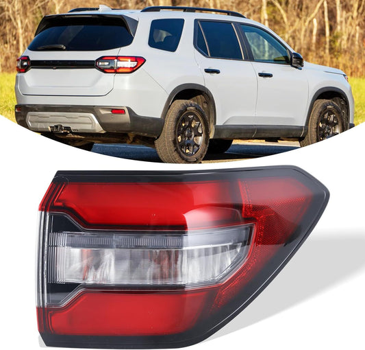 ya 10 10.28 Outer Tail Light LH Driver Left Side For 2023 2024 for Honda Pilot LED Lamp