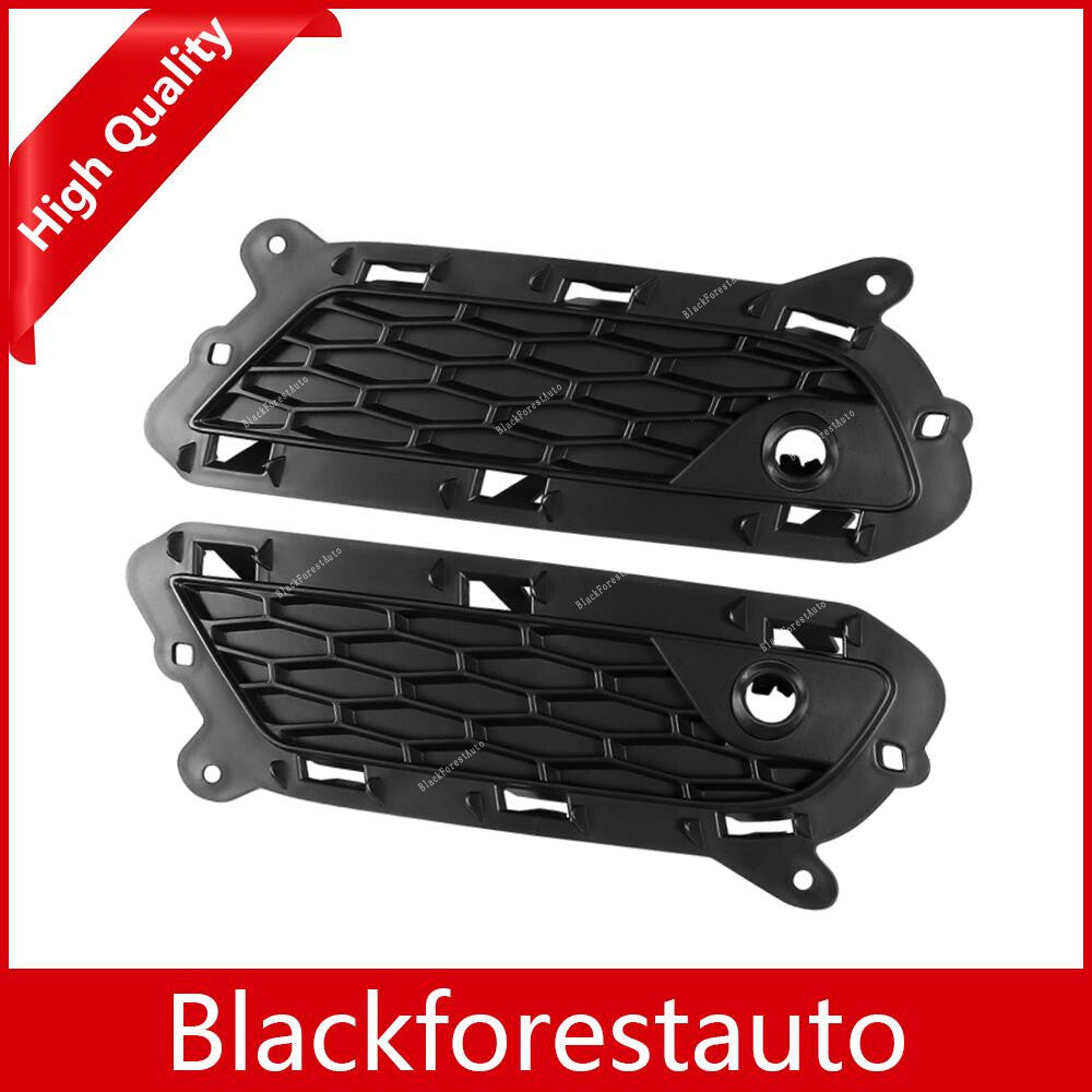 ya 27 6.18.2 2x for Land Rover for Range Rover Evoque 16-19 LH+RH Front Lower Grille Cover Bezel