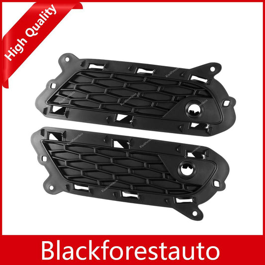 ya 27 6.18.2 2x for Land Rover for Range Rover Evoque 16-19 LH+RH Front Lower Grille Cover Bezel