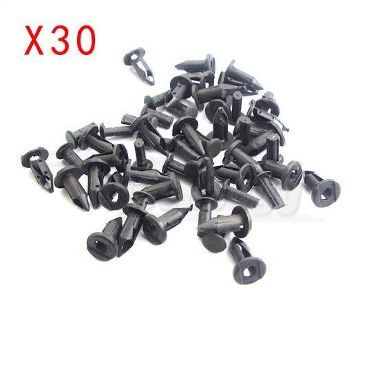 ya 13 5.27 30Pcs ATV Fender Clips 8mm for Suzuki Eiger Ozark King Quad for Ford Chry