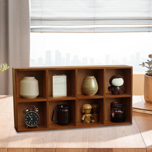 ya 25 Wooden Display Shelf Wall Mounted for Cups Collection Collectible Figurines