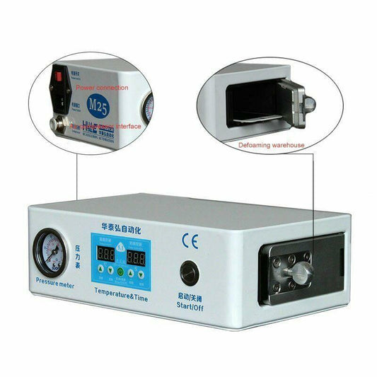M25 Air Bubble Remove Machine Autoclave Debubble Series Phone Screen Refurbished