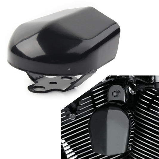 ya 2 6.29 Horn Cover for Harley Touring Road King Glide Street FLHR FLHX 1993-2018 Black