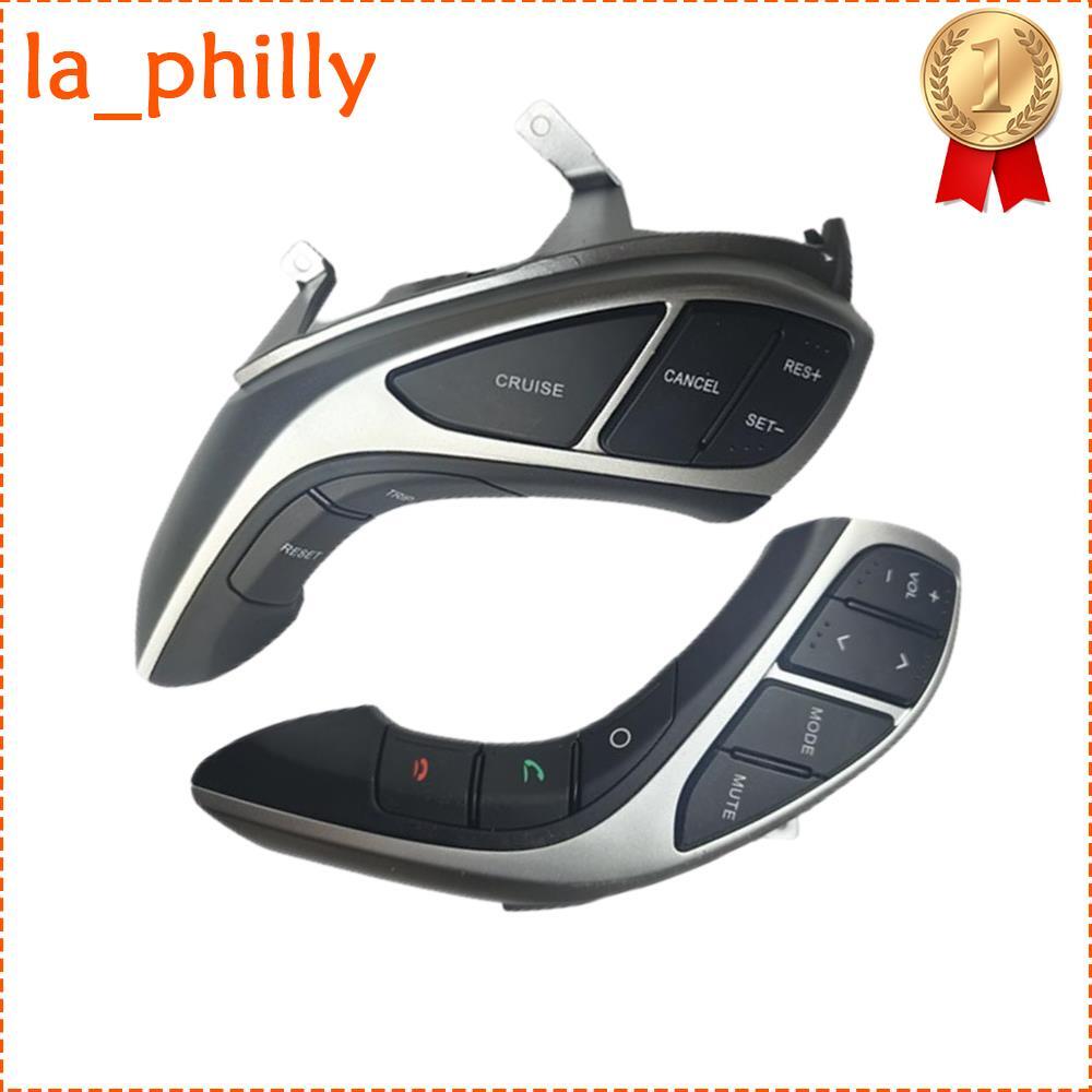 ya 13 2X Left+Right Steering Wheel Cruise Control Switch for Hyundai for Elantra 2011-2015